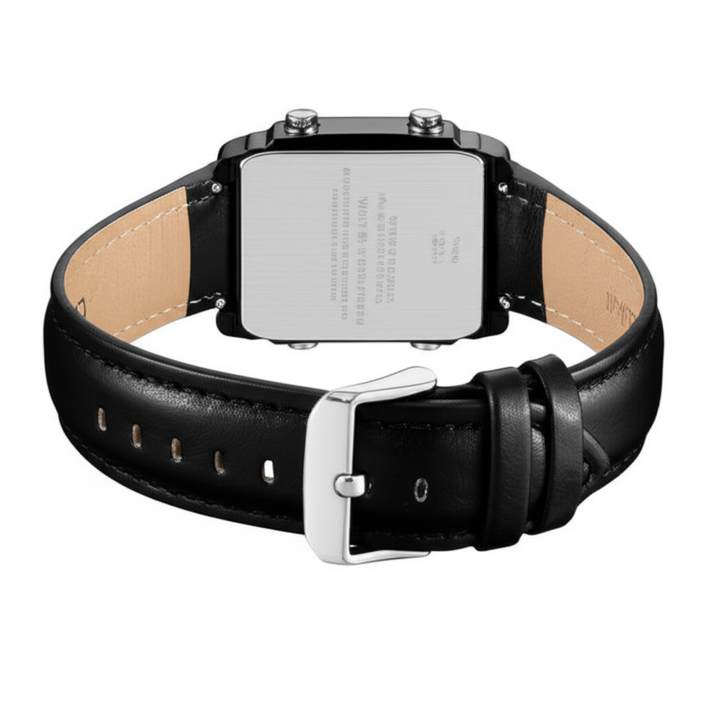 Original Skmei 1868 Men's Luxury Dual Display Watch – Stylish Digital & Analog Timepiece for Boys and Men