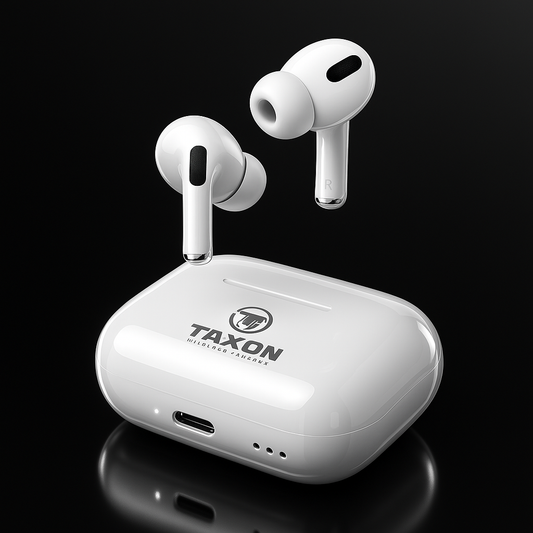 Experience Pure Audio Freedom with Maxon Pro 04 Gen 2 Wireless Earbuds (White)